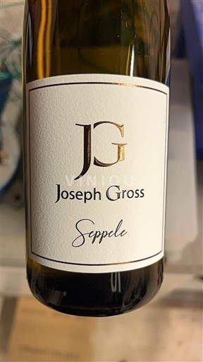Wijnen Blanc sec Sepple Joseph Gross 2022 Frankrijk Elzas Vin de France