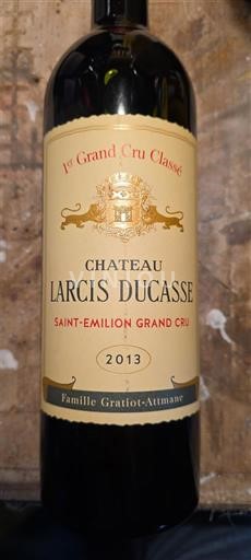 Bordéus Saint-Émilion Grand Cru Premier Grand Cru Classé Château Larcis Ducasse 2013
