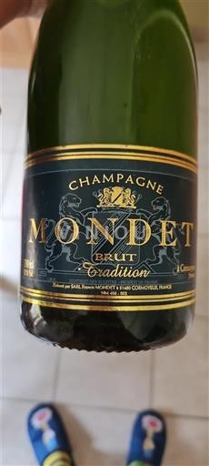 Champagne Sâm-panh Mondet Tradition Không niên vụ