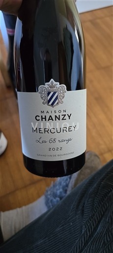 Burgundsko Mercurey Maison Chanzy Les 68 rangs 2022