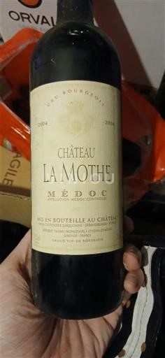 Bordeaux Médoc Château La Mothe 2004