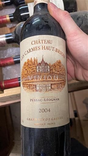 Bordeaux Pessac-Léognan Château Les Carmes Haut-Brion 2004