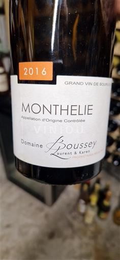 Burgund Monthélie Domaine Boussey 2016