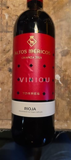 La Rioja Rioja Torres Altos Ibéricos Crianza 2021