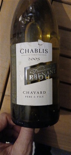 Burgundsko Chablis Domaine Prenant 2005