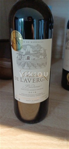 Burdeos Bordeaux Château Lavergne 2018