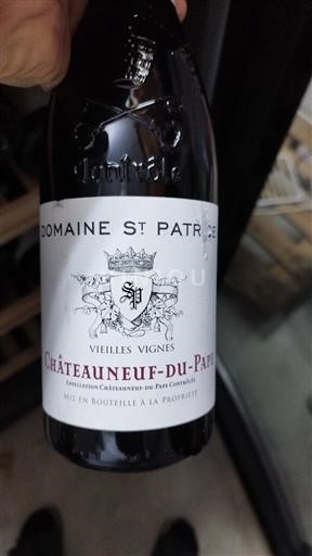 Rhônevallei Châteauneuf-du-Pape Domaine Saint Patrice Vieilles Vignes 2019