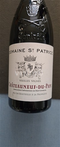 Rhônetal Châteauneuf-du-Pape Domaine Saint Patrice Vieilles Vignes 2019