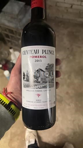 Bordeaux Pomerol Château Plince 2013