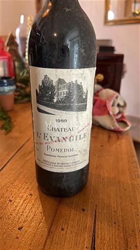 Bordeaux Pomerol Château L'Évangile 1989