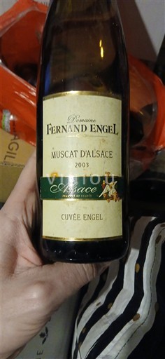 Alsasko Nespecifikováno Domaine Fernand Engel Engel 2003