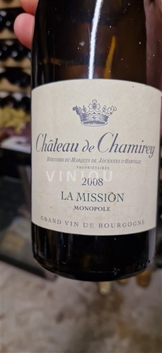 Bourgogne Mercurey Premier Cru Château Chamirey La Mission Monopole 2008