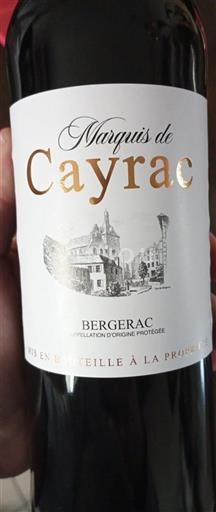Sydväst Bergerac Marquis de Cayrac 2024