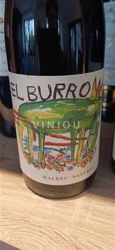 Mendoza El Burro Malbec Natural Icke årgångsbetecknad