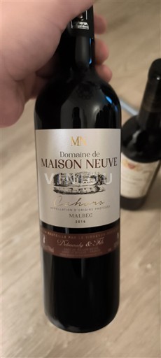 Zuidwest-Frankrijk Cahors Domaine Maison Neuve Vieilles Vignes 2016