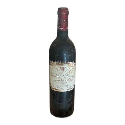 Víno Rouge sec Chevalier d'Harmon 1996 Francie Bordeaux Lalande-de-pomerol AOC