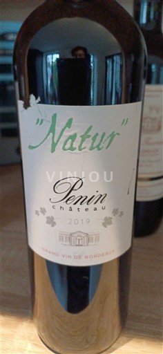 Bordeaux Château Penin Natur 2019