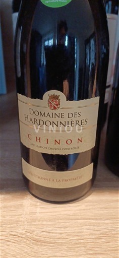 Loiren laakso Chinon Domaine S Hardonnières 2019