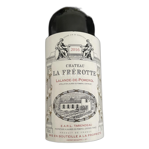Bordéus Lalande-de-Pomerol Château La Frérotte 2016