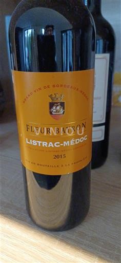 Bordeaux Listrac-Médoc Fleur Bayron 2015