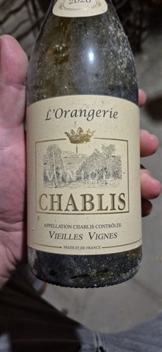 Burgundsko Chablis L'Orangerie Vieilles Vignes 2020