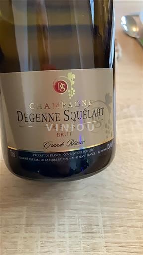 Champagne Degenne Squelart & Fils Grand Réserve 2020