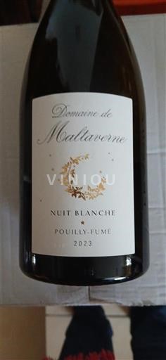 Loiredalen Pouilly-fumé Domaine Maltaverne Nuit Blanche 2023