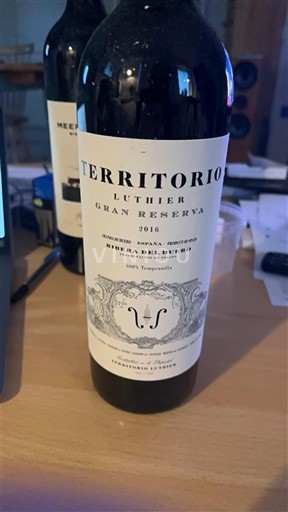 Kastilie a León Ribera del Duero Territorio Luthier Gran Reserva 2016