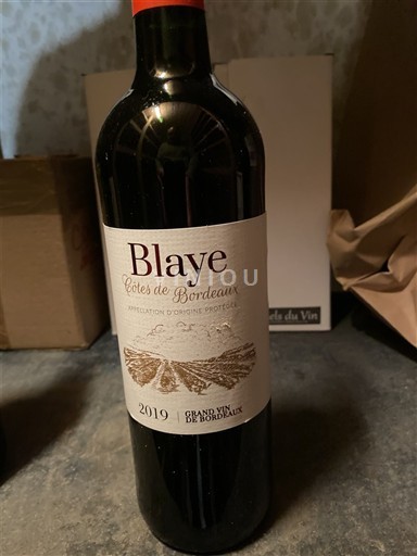 Bordeaux Blaye-Côtes-de-Bordeaux Ttrilles Maureilhan 2019 2019