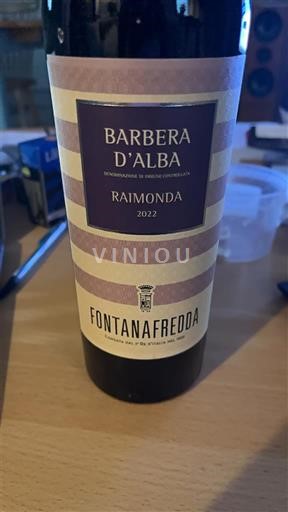 Piemonte Barbera d'Alba Fontanafredda Raimonda 2022