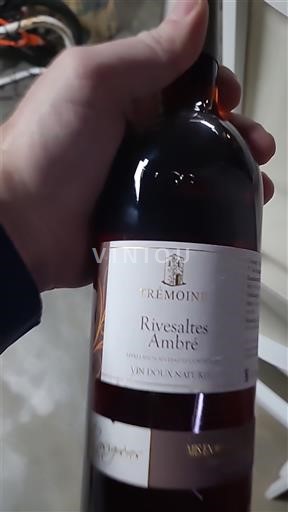 Roussillon Rivesaltes Trémoine Rivesaltes Ambré Non Millésimé