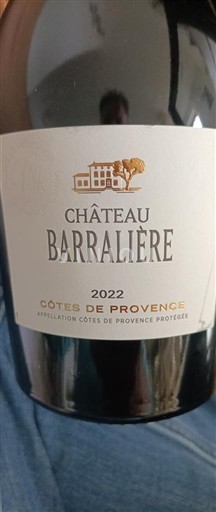 Provansa Côtes-de-Provence Château Barralière 2022