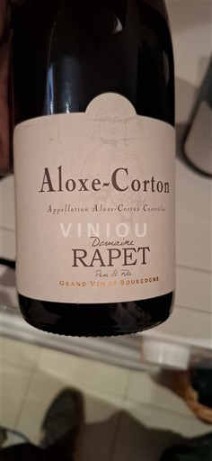 Burgundi Aloxe-Corton Domaine Rapet Père & Fils 2018