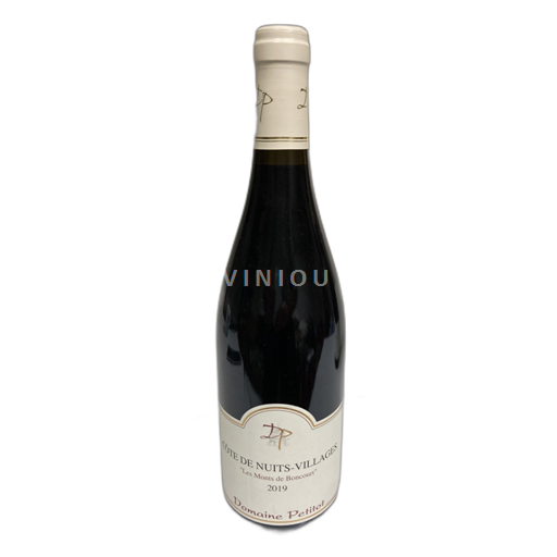 Burgundy Côte de Nuits Villages Domaine Petitot Les Monts de Boncourt 2019
