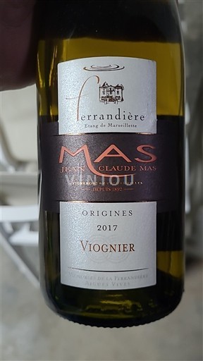 Languedoc a Roussillon Pays d'Oc Domaine La Ferrandière Origines 2017