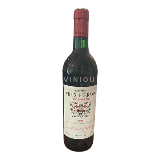 Bordeaux Pomerol Château Vieux Ferrand 1989