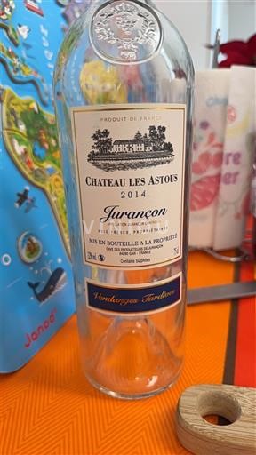 Southwest Jurançon Château Les Astous 2014