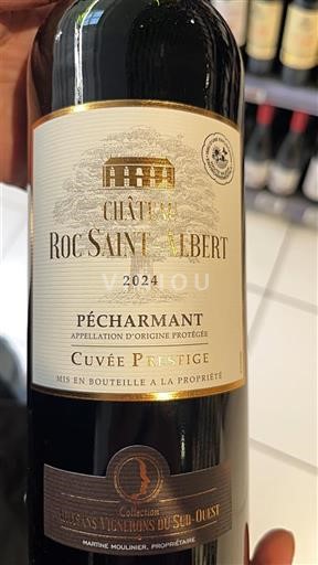 Southwest Pécharmant Château Roc Saint-Albert Prestige 2024