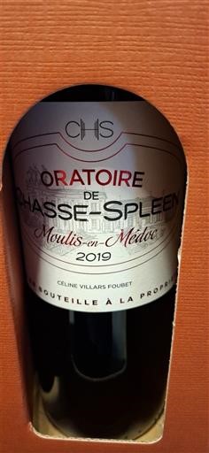 Bordeaux Moulis-en-Médoc Chasse-Spleen Oratoire de Chasse-Spleen 2019