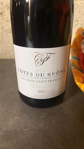 Rhônen laakso Côtes-du-rhône Les Chais Saint-François 2022