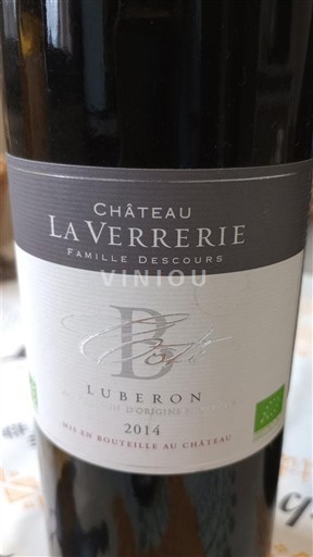 Rona dolina Luberon Château La Verrerie Petit Défaut 2014