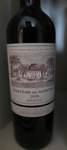 Burdeos Médoc Château Monthil 2020