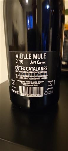 Languedoc y Rosellón Costas Catalanas Jeff Carrel Vieille Mule 2020