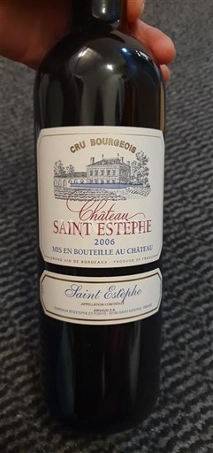 Burdeos Saint-Estèphe Château Saint Estèphe 2006