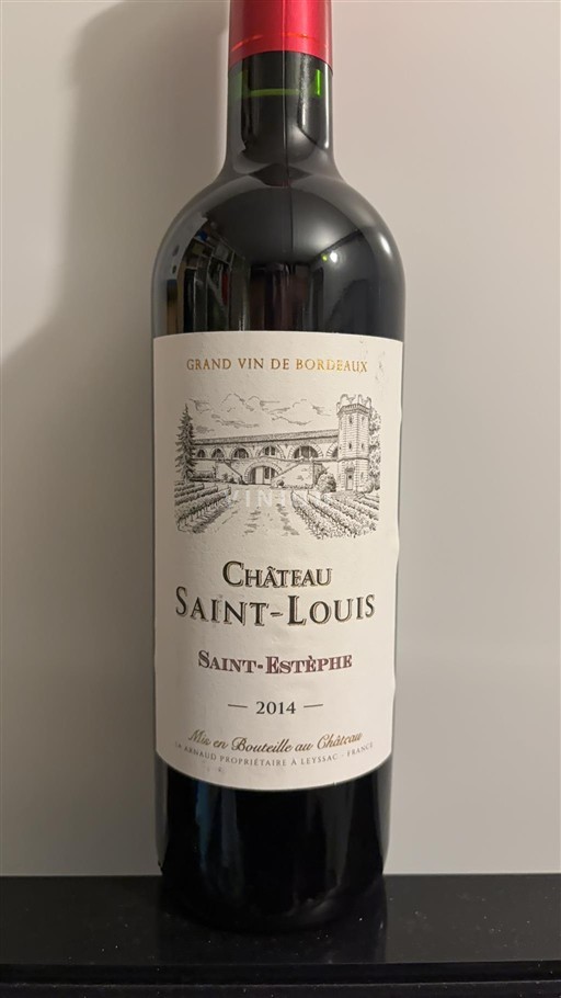 Burdeos Saint-Estèphe Château Saint-Louis 2014