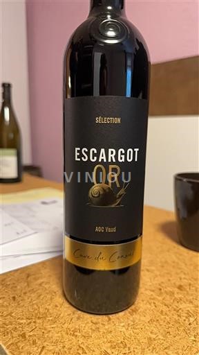 Vaud Cave du Consul Escargot Or Sélection 2024