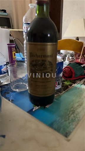 Sydvestfrankrig Pécharmant Château Grand Jaure 1986