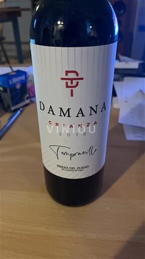 Kastilie a León Ribera del Duero Damana Crianza 2019
