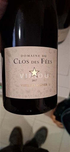 Roussillon Côtes du Roussillon Villages Domaine Clos des Fées Vieilles Vignes 2017