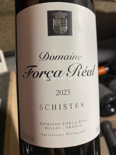 Roussillon Côtes-du-Roussillon Domaine Força Réal Schistes 2023